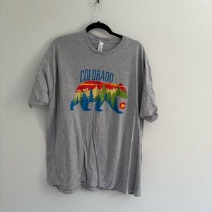 NWOT: Gray Colorado Graphic T-Shirt